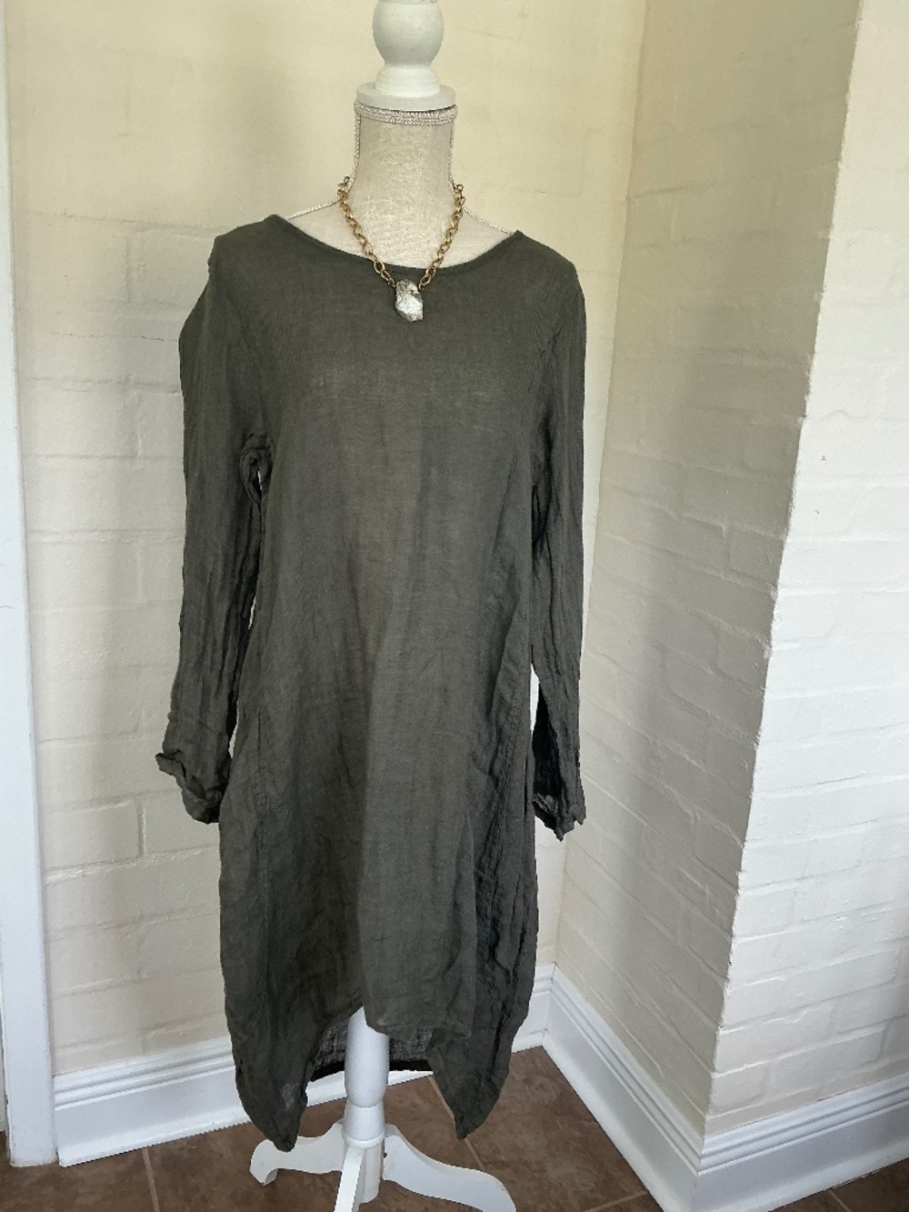 Italian Linen Top/dress  by Veranahby Vina